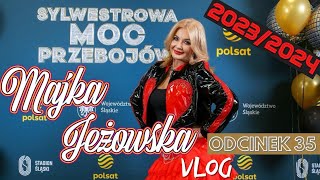 Sylwestrowa Moc Przebojów  Majka Jeżowska VLOG  Odcinek 35 [upl. by Zak]