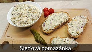 Sleďová pomazánka  recept [upl. by Nivrek]