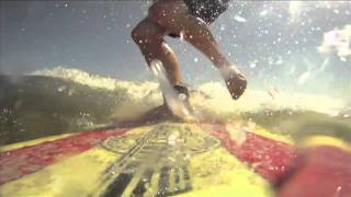 Surfing at Folly Beach  Charleston SC  Time lapse of six sessions [upl. by Imuy318]