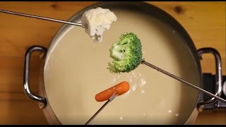 Healthier Cheese Fondue [upl. by Omocaig267]