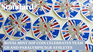 Royal Mint 50p coin celebrates Team GB and ParalympicsGB athletes [upl. by Tsirhc158]