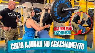 EVITE ACIDENTES NO TREINO FAZENDO ISSO  Waldemar Guimarães e VIVI WINKLER AGACHAMENTO [upl. by Amer]