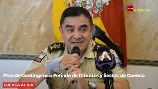 El Coronel Pablo Guachamin Jefe de la Subzona de Policía del Azuay [upl. by Volotta241]