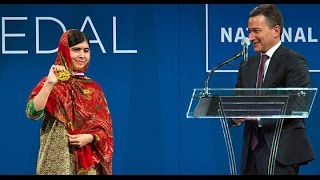 Malala Yousafzai Accepts the 2014 Liberty Medal [upl. by Beedon]