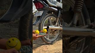 overload bike silencer 😅🙂 shorts funny viral emoji [upl. by Atalanta]