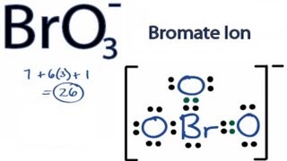 BrO3 Lewis Structure How to Draw the Lewis Structure for BrO3 [upl. by Ricardo]