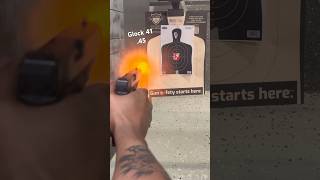 GLOCK 41 45 Auto Is A Man Stopper  selfdefense teamglock edc glockinc shorts glock 45auto [upl. by Ariaek]