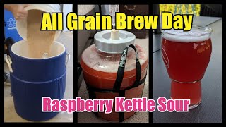 All Grain Brew Day  Raspberry Kettle Sour [upl. by Allina984]