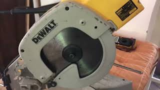 Dewalt DW707 Service  Slide play adjustment [upl. by Waltner]