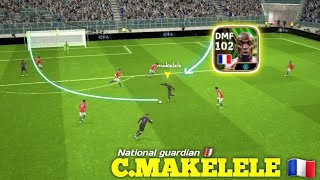 102 Rated C Makelele Review🔥  DMF  efootball [upl. by Gio]