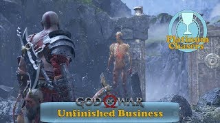 God of War  Unfinished Business Trophy Guide All 5 favors [upl. by Wilfrid]