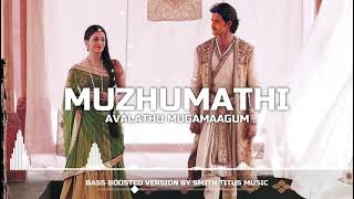 Muzhumathi Bass Boosted Tamil Song Jodha Akbar [upl. by Nanice518]