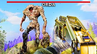 NEW OUTBREAK ORDA BOSS FIGHT in COLD WAR ZOMBIES [upl. by Yennej]