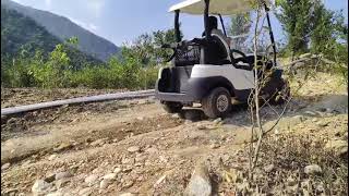 golf cart uphill [upl. by Ynnad217]