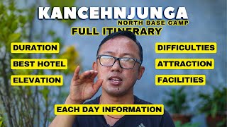 Kanchenjunga North Base Camp  Full Itinerary  kanchenjunga [upl. by Nadeau]