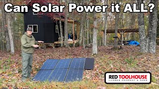 Prepping the OFF GRID CABIN for Solar Power [upl. by Finah]