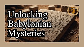 Unlocking Secrets of Babylonian Clay Tablets [upl. by Nylirac770]