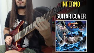 Symphony X  Inferno Unleash The Fire Guitar Cover Guilherme Torres [upl. by Eberhart]