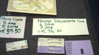 Paris Visite V Navigo Decouverte Metro SAVING MONEY Disneyland [upl. by Shelli]