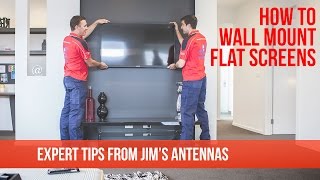 How to Mount a TV to the Wall Simple and Safe Steps [upl. by Haughay]