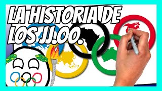 🥇 La HISTORIA de los JUEGOS OLÍMPICOS en 12 minutos  Historia curiosidades y hazañas de los JJOO [upl. by Mairb]