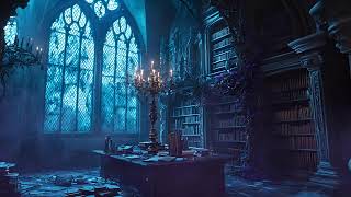 A Symphony of Shadows  Dark and Melancholic Piano in the Haunted Library [upl. by Llertnov]