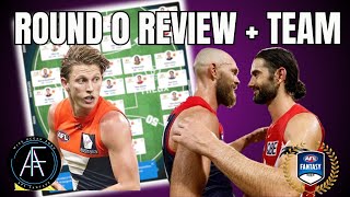 Round 0 Review  Team  AFL Fantasy 2024 [upl. by Fleeta461]