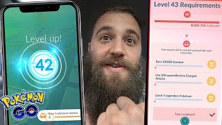 I Hit Level 42 In Pokemon Go  My Strategy For Level 43 [upl. by Anitap]