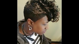 SHORT HAIRSTYLES for black women 2012 PT 1 [upl. by Notsgnik]