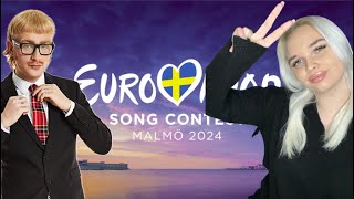 REACTION THE NETHERLANDS JOOST KELIN “EUROPAPA”  EUROVISION 2024 🇳🇱 [upl. by Aij]