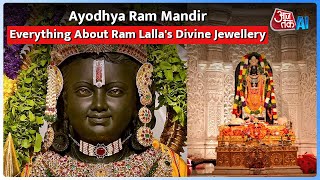 Ayodhya Ram Mandir Everything About Ram Lallas Divine Jewellery  Ram Mandir Celebration [upl. by Haim]