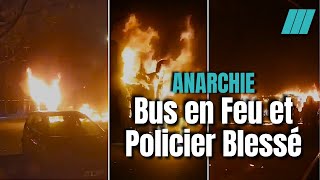 Des Bus Incendiés et des Renforts Policiers Déployés [upl. by Orabel698]