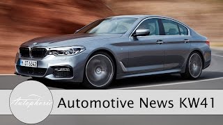 NEWS Neuer BMW 5er G30 R8 etron Produktionsende The Grand Tour Trailer  Autophorie [upl. by Angelita]