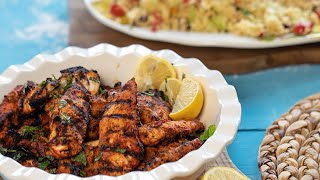 Harissa BBQ Chicken with Couscous Ready in 30 Minutes Back to School Meals in Minutes [upl. by Einahpad]