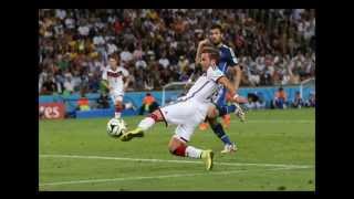 Mario Götze Goal  World Cup Final 2014  German Commentary [upl. by Delcina]