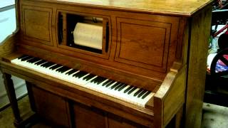 Player piano quotThe Entertainerquot [upl. by Yekim]