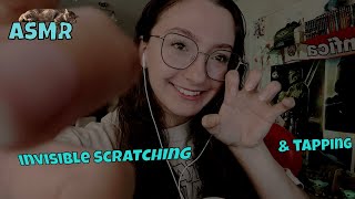 ASMR for people who love visuals🤤Invisible scratching amp tapping [upl. by Niwrek]