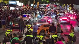 La Carrera Panamericana by Bellas Artes of the Centro Histórico in Mexico City [upl. by Lybis]