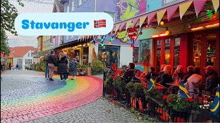 🇳🇴4K Walking Tour Stavanger  The City of History and Oil [upl. by Arbua]