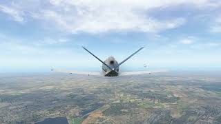 Cirrus Vision SF50 Jet Test Fly 4k XPlane 11 [upl. by Inirt]