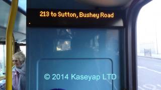 213 To Sutton Bushey Road [upl. by Brothers]