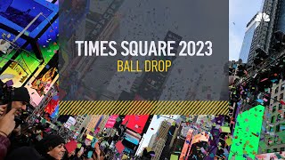 LIVE Times Square Ball Drop 2023 [upl. by Anse]