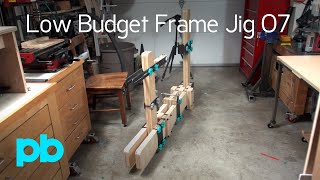 Low Budget Bicycle Frame Jig 07 [upl. by Marie]