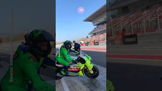 Franco Morbidelli Tests the Ducati GP24 with New Uniform  barcelonatest vr46racingteam [upl. by Ennovahs244]