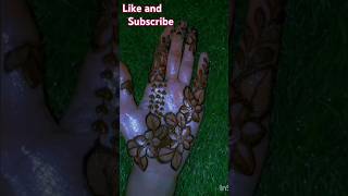 Simple mehndi designs  easy mehndi designs  shortvideo mehndidesign islamicstatus sayyedaminul [upl. by Audly]