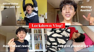 VLOG1  DAY IN MY LIFE IN LOCKDOWN chaotic [upl. by Eire]