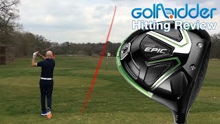 Callaway Great Big Bertha EPIC Driver  Hitting Review [upl. by Bonnes]