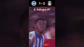 Brighton vs Liverpool carabaocup 2024 [upl. by Ynnatirb]