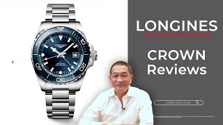 CROWN Reviews The Longines HydroConquest GMT [upl. by Anilek]