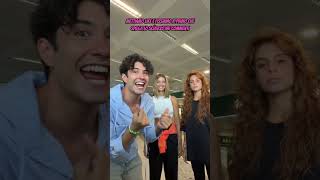 ALESSIA LANZA E EMILY PALLINI E IL LORO FANTASTICO SCHERZO IN AEREOPORTO tiktok perte webboh [upl. by Barabas]